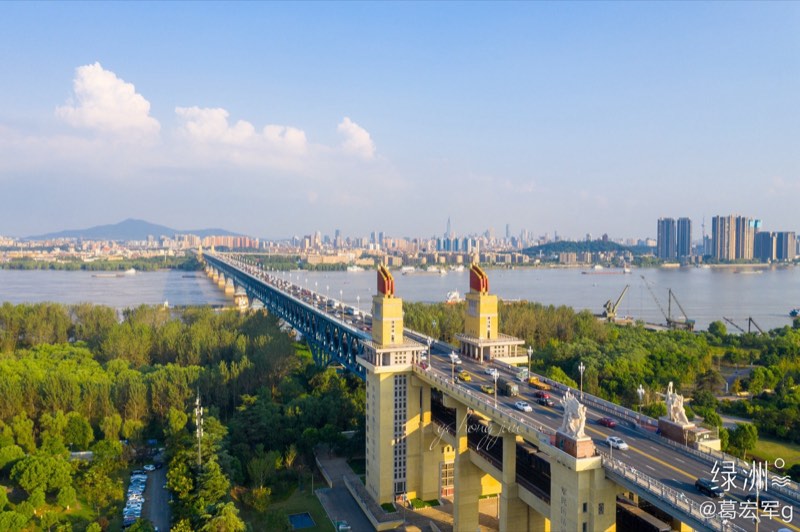 南京长江大桥实景